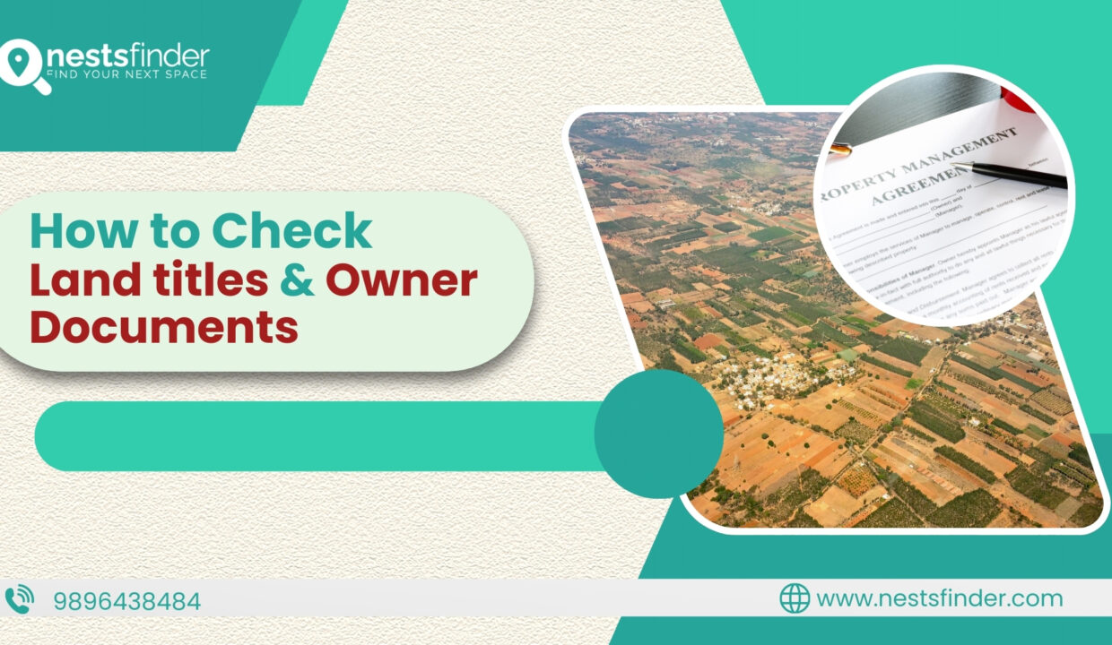 how to check land titles and owner documents